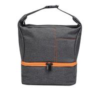 Angoily Camera Pouch Shockproof Protection Storage Bag for Portable Lenses Oxford Cloth Shoulder or Handheld Grid Design