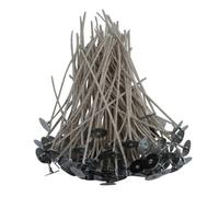 Angoily Candle Smoke 200pcs Base Wicks Metal with Cotton Core Making Environmentally Friendly without Black for Dating Scenarios