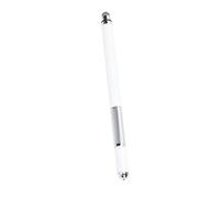 Angoily Capacitive Stylus Double End Disc Stylus Metal Screen Pens White Natural Writing Feeling Suitable for Capacitive Screen Devices for Drawing and Marking up Document on Laptop