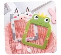Angoily Cartoon Frog Sticker Glow Dark Protective Cover for Boy Girl Room Easy to Apply Removable Silicone Wall Decal Cute Home Decor for Light
