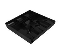 Angoily Cash Register Drawer with 3 Compartments Cash Tray Organizer for Coins and Bills for Retail Supermarket and Restaurant Use