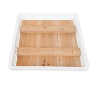 Angoily Cheese Press Mold for Cheesemaking with Wood and Construction, Precise Pressing Tool Suitable for Dairy Products and Tofu, for Small Kitchens and Household Use