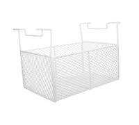 Angoily Chest Freezer Organizer Basket Handle Stackable Steel Wire Freezer Storage Bin for Kitchen and Pantry for Food Storage 42x37x28cm