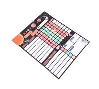 Angoily Children’s Reusable Reward Chart with Magnetic Behavior Tracker for Fridge - Multi-Function Chore and Habit Calendar, Child Self-Discipline Board for Kids’ Daily Tasks