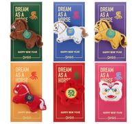 Angoily Chinese New Year Red Envelopes - 2026 Year of The Horse Money Packets - TET Li Xi Envelopes - 3D Hongbao for Spring Festival Weddings Giving