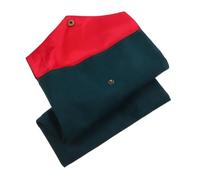 Angoily Chinese Style Sacred Text Storage Bag 12 Soft Buddhist Pouch for Holy Books Sturdy Green Fabric Zipper for Protective Religious Texts