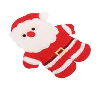 Angoily Christmas Iron Embroidered Patches Large Santa Claus Applique for Clothing Bags Jackets Durable Festive Repair Patch Easy Sew Design for DIY Crafts