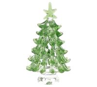 Angoily Christmas Party Trees Green Artificial Christmas Tree Small Decorated Tree Crystal Trees Tabletop Decor Present