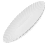 Angoily Chrysanthemum Shaped Ceramics Plate Snack Plate Retro Rustic White Ceramic Material for Holding Cheese and Fruit for Kitchen Tableware