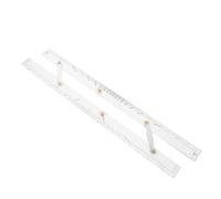 Angoily Clear Acrylic Navigation Drawing Ruler with Pull Design for Precise Chart Measuring Parallel Ruler Tool for Ship Captains Boat Pilots Ocean Research and Engineering