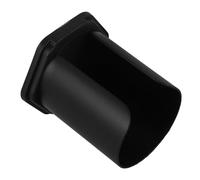 Angoily Coffee Filter Paper Stand Black Plastic Filter Paper Holder Lightweight Simple and Elegant Design Large Capacity Suitable for Home Kitchen Organization