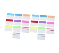 Angoily Colored Sticky Index Tabs Writable Transparent Page Markers for Annotating Books Divider Tabs for Reading Organizing Notes and Filing Documents Repositionable and Easy to Use