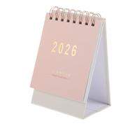 Angoily Compact Flip Calendar for Daily Planning and Organization for Office and Home Decor Premium Quality Effortless Month Transition