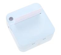 Angoily Compact Pocket Label Maker Machine, 200Dpi Thermal Printer, Prints Custom Labels, ABS Portable Design, 1000Mah Battery, for Home and Office Use