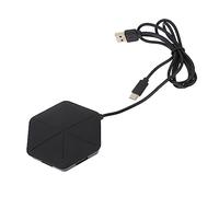 Angoily Computer Hub Usb Adapter Portable Hub Otg Function for Laptop Multi-port Usb Adapter with Video Output