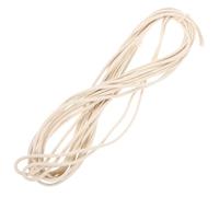 Angoily Cotton Wick Replacement for Oil Lamp and Kerosene Lamp, Smooth Burning Cotton Burner Wick Suitable for Home Decoration and DIY Candles, Beige Colour