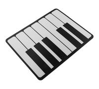 Angoily Creative Piano Keyboard Mouse Pad Small Size Microfiber Desk Mat with Music Notes Design for Office and Gaming Use