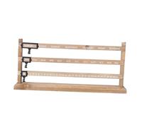 Angoily Creative Wood Perpetual Calendar Decorative Desk Ornament for Living Bedroom Office Vintage Style Wooden Blocks for Date Display and Educational Desktop Accessory