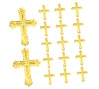 Angoily Cross-shaped Glitter Confetti for Baptism Communion Religious Ceremonies and Weddings Colorful Fade-resistant Plastic Table Scatter for Birthday Party Decorations