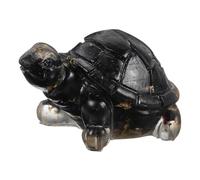 Angoily Crystal Turtle Figurine Feng Shui Ornament for Home Office Desk Handmade Miniature Animal Statue with Unique Texture Rustic and Modern Table Decor Versatile Indoor Decoration