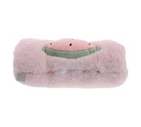 Angoily Cute Watermelon Hand Warmer Muff Portable 11.8x5.5inch Fluffy Hand Warming Pillow for Outdoor Winter Festivals and Camping Soft Comfortable Sleeve