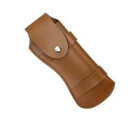 Angoily Cutter Long Protective Cover Leather Kitchen Cutters Fruit for Material Small with Space Saving Design and Lasting Brown Props for Camping Use