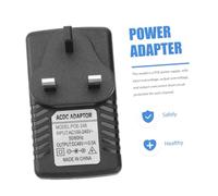 Angoily Dc Power Over Ethernet Injector with Uk Wall Plug Plastic Power Supply Adapter for Router and Network Devices Dual Connector Design