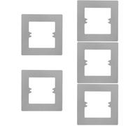 Angoily Decorative Wall Plate 4.33X4.33 Inch Pc Cover for Electrical Socket Blanking Hole Cover Light Switch Surround Plate for Home Commercial Use