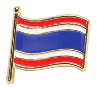 Angoily Design National Flag Brooch Pin for Clothes Decoration with Sturdy Alloy Pin Attractive Appearance for Casual Wear and Parties and Boys