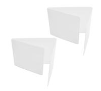 Angoily Desk Dividers for Desks and Offices for Students and School Staff with Protective Barrier Plastic 2pcs Portable Removable Desktop Privacy Panels