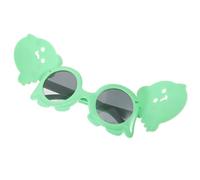 Angoily Dinosaur Sunglasses Cute Cartoon Stylish Dinosaur Shape Sunglasses Eye Protection with Tr90 Resin Frame Outdoor Party Eyeglasses for Boys for Travel and Birthday Parties