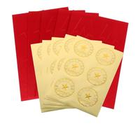 Angoily Diploma Excellence Seal Stickers 30 Sets with Embossed Five-Pointed Star Medal and Red Ribbon Tail for Graduation Certificate Sealing and Award Recognition