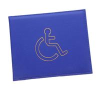 Angoily Disabled Certificate Protector Sleeve Id Card Wallet with Multiple Slots Oil Scratch Resistant for Social Security Credit Cards