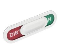 Angoily Dishwasher Magnet Clean Dirty Sign Dishwasher Magnetic Sign Sleek Modern Design with Strong Magnetic Backing Abs Acrylic Material Not Easy to Deform Or Break for Daily Kitchen