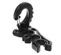 Angoily Diving Hose Holder Clip Snorkel Holder Stainless Steel Pp Firmly Secures Snorkel Prevents Loosening Or Falling off Black for Scuba Diving Snorkeling Equipment Accessory