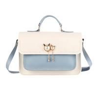 Angoily DIY Alloy Accessories with Large Capacity Pu Leather Handbag Making Kit and Stable Practical Features Includes Hand Sewing and Making a Bag Yourself, for Crafting Handmade