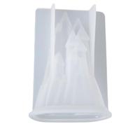 Angoily DIY Castle Mold Silicone Epoxy Mold Castle Shape for Home Craft Projects