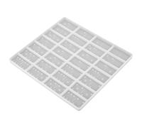 Angoily DIY Silicone Domino Mold for Resin Casting Comfortable and Easy to Demold Silicone Mold Kit for DIY Crafts Making