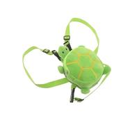 Angoily Dog Backpack Harness Adjustable Green Pet Carrier Bag with Zipper for Small Dogs Outdoor Walking Hiking Travel Treat Snack Pouch