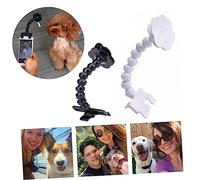 Angoily Dog Cat Selfie Stick Clip Pet Photo Tool Flexible Neck Phone Holder Attachment Clip for Smartphone and Tablet