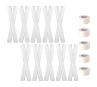 Angoily Dog Ear Stand Up Support Rods with 30 Soft Foam Ear Sticks and 5 Rolls of for Doberman and Small Dogs