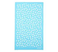 Angoily Dog Paw and Bone Silk Screen Stencils - Reusable Christmas Polymer Clay Stencils - for Polymer Clay Jewelry Making Decoration