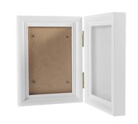 Angoily Dog Paw Print Kit with Premium Wood Photo Frame Air-dry Clay for Pet Keepsake Easy DIY Paw Impression Heartwarming Memorial for Dogs and Cats Stable and Pet Supply