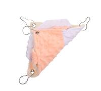 Angoily Double-layer Cloth Four Seasons Hammock Bed for Hamsters and Small Pets, Warm and Comfortable Pet Sleeping Bed Providing more Space for Resting