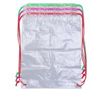 Angoily Drawstring Backpack Large Capacity Cotton Storage Bag Water-resistant for Sports and Concert Fans Random Color