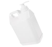 Angoily Empty Plastic Water Carrier Jugs with Press Dispensing Lids, Multipurpose Containers for Cleaning Solutions and Food Storage