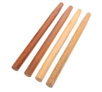 Angoily Ergonomic Wooden Handle Replacement 4 Pcs 40Cm Long for Farm Tools Suitable for Shovels Sickles Hoes Construction Use