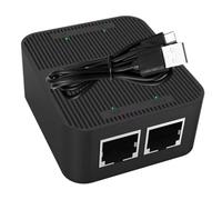 Angoily Ethernet Splitter High Speed Splitter Adapter Connector for Network Splitting Suitable for Home Office Use