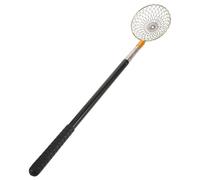 Angoily Extendable Egg Basket for Collecting Eggs with Non-Slip Handle Stainless Steel Chicken Coop Picker Tool Portable for Poultry Nest and Farm Use