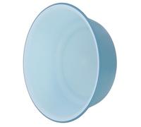 Angoily Face Wash Basin and Plastic Foot Soak Tub, Large Blue-white Two-tone Washbasin for Home and Outdoor Use, Multipurpose Washing Clothes Basin with Drain Plug for Footbath